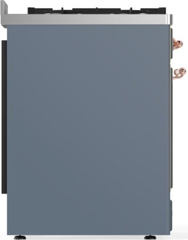 Ilve UM30DNE3BGP Natural Gas In Blue Grey W/ Copper Trim
