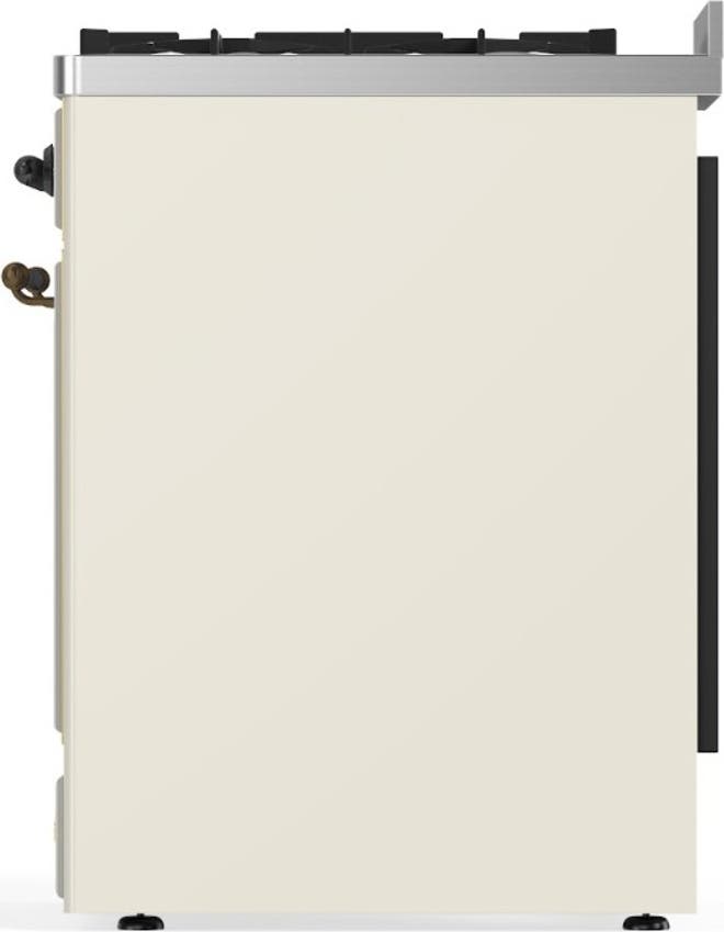 Ilve UM30DNE3AWB Natural Gas In Antique White W/ Bronze Trim
