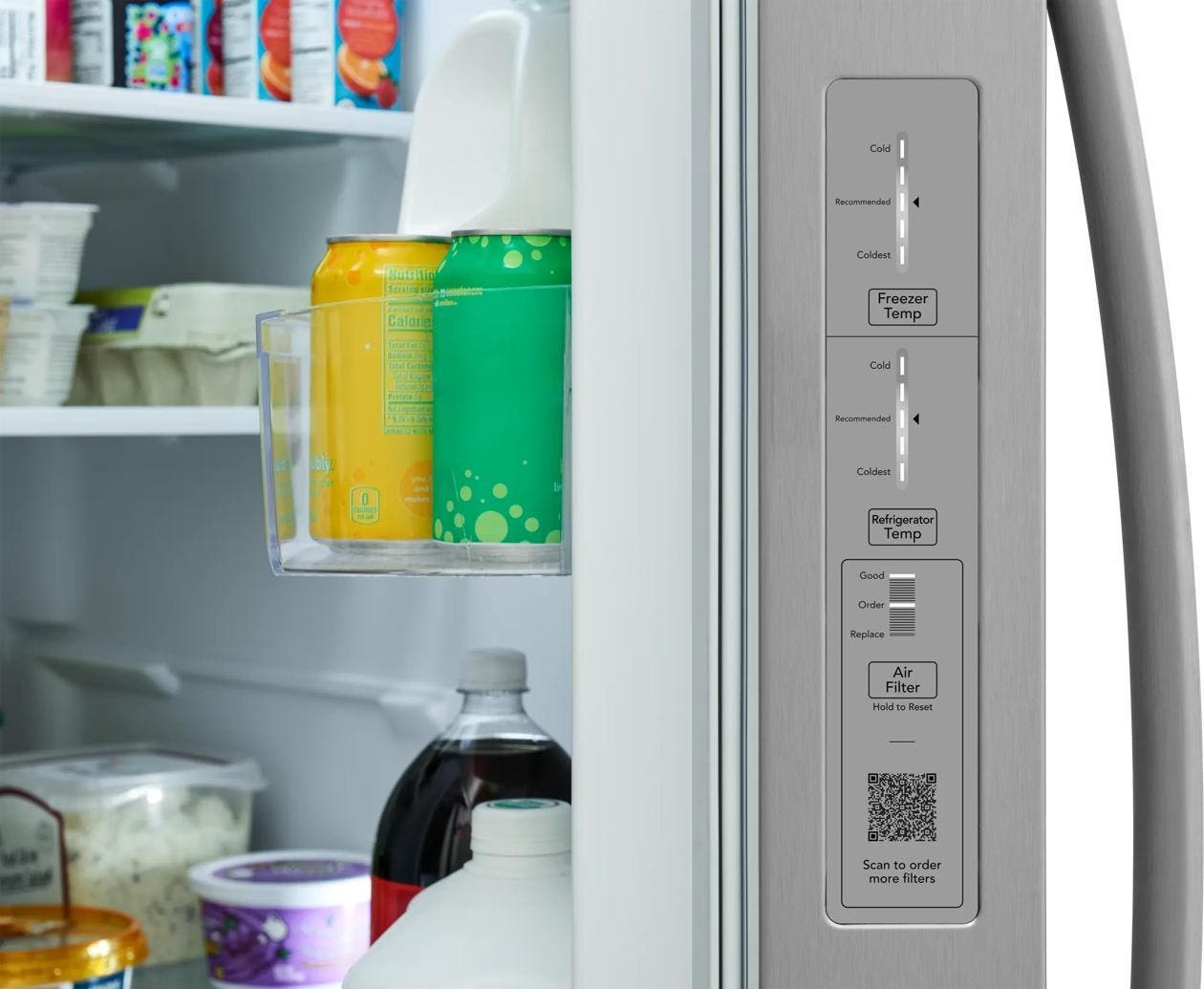 Frigidaire FRSN2610AF Smudge Proof Stainless Steel