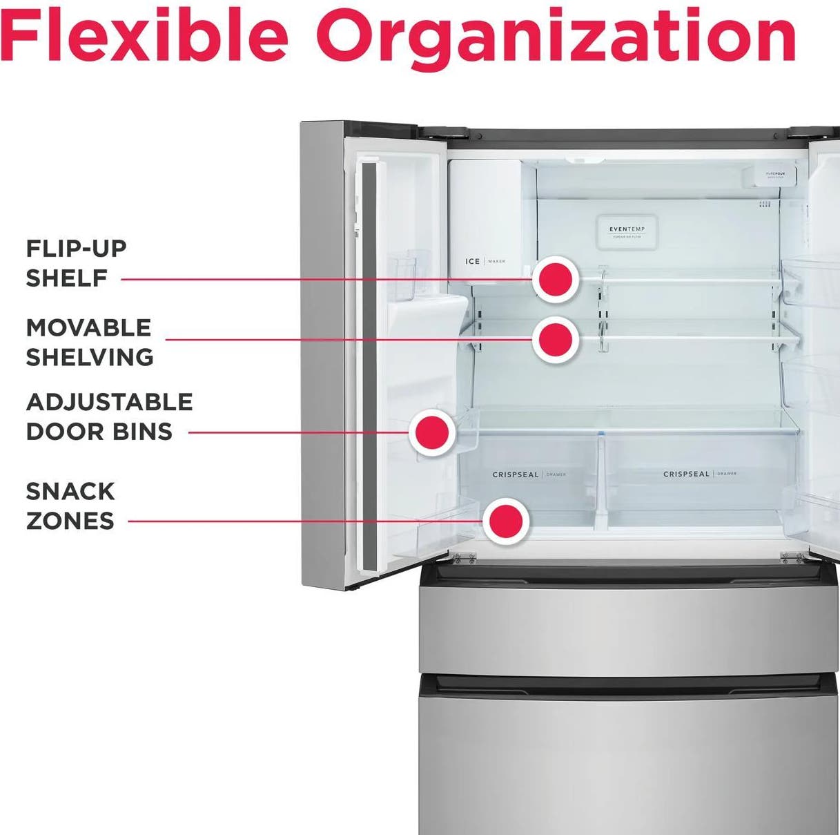 Frigidaire FRMS2733AV Brushed Steel