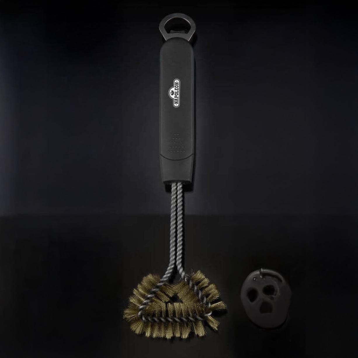 Napoleon 62012 3-sided Brass Bristle BBQ Brush