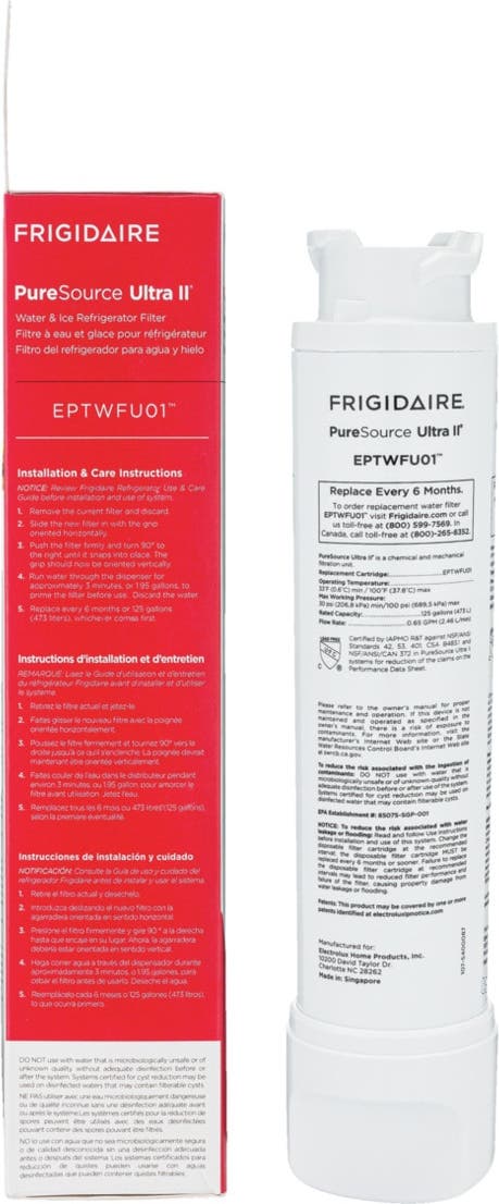 Frigidaire EPTWFU01 PureSource Ultra II Water Filter