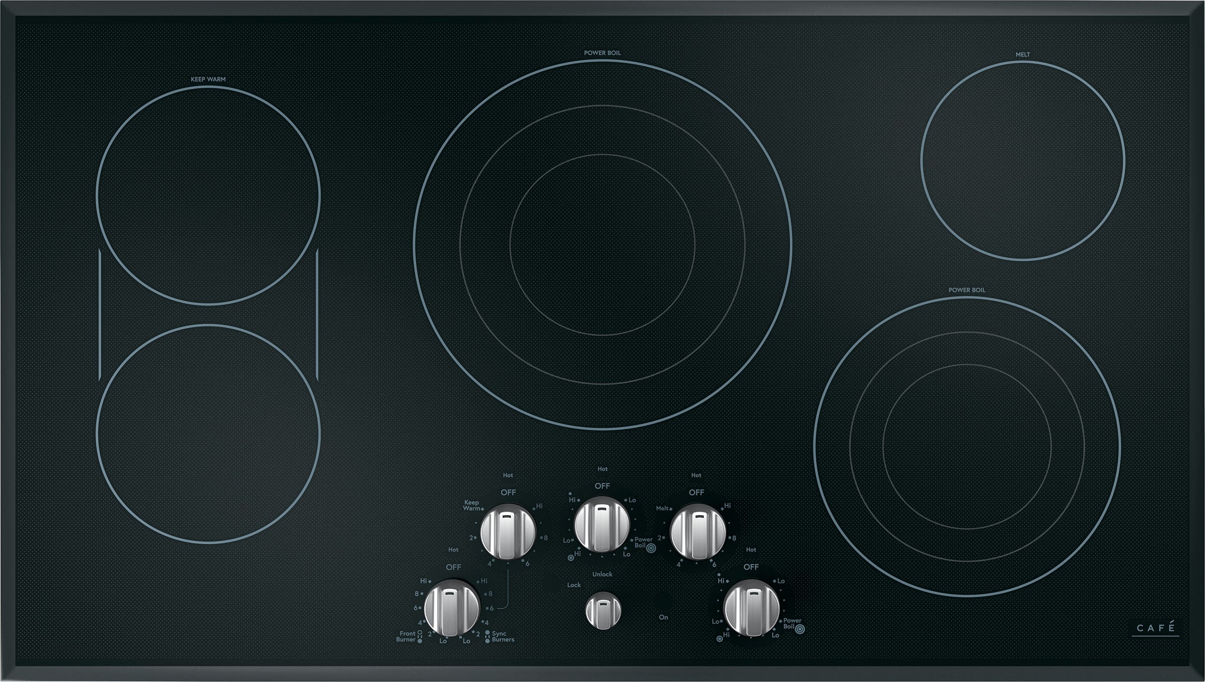 GE Cafe Electric Cooktop Knobs
