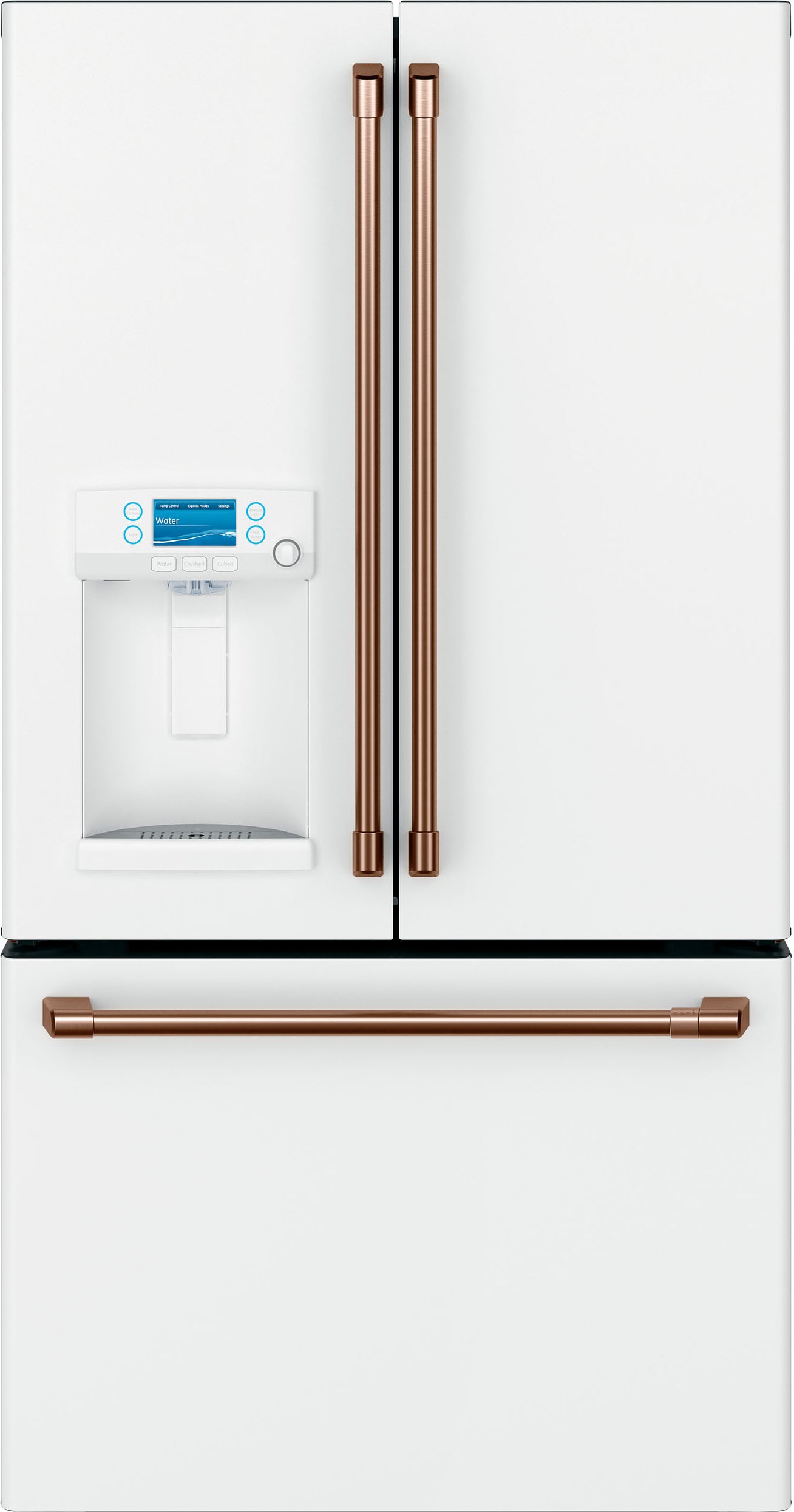 Cafe CXLB3H3PMCU Refrigeration Handle Kit: Brushed Brushed Copper