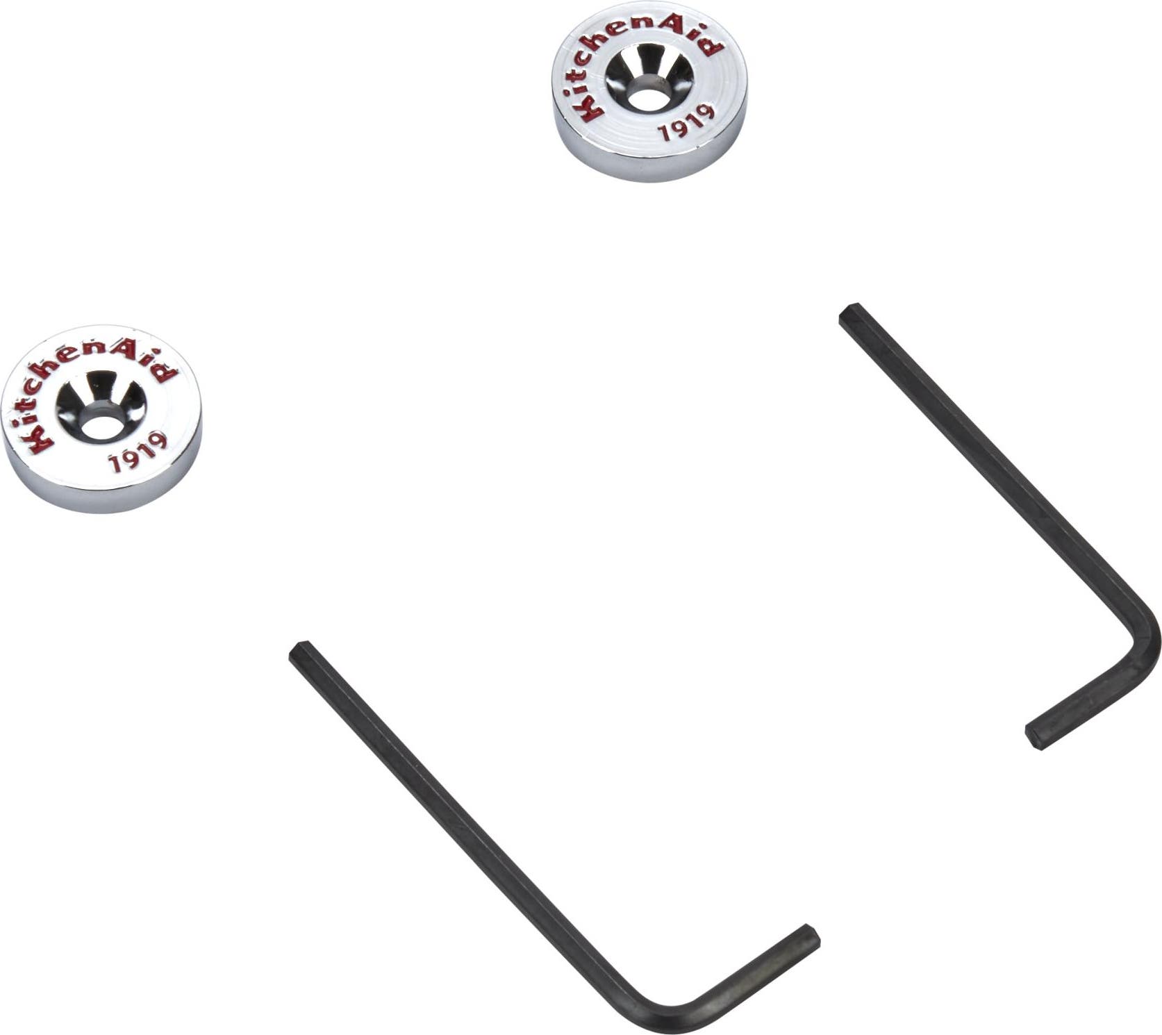KitchenAid W10846205 Handle Medallion Kit Chrome