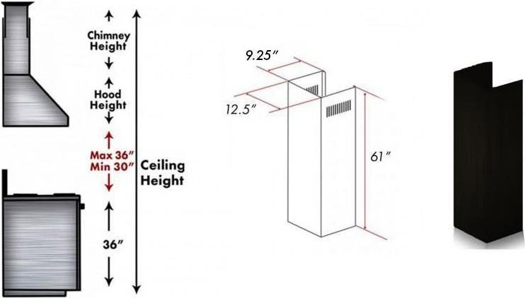 Zline CM6VKB2IS Durasnow Stainless Steel