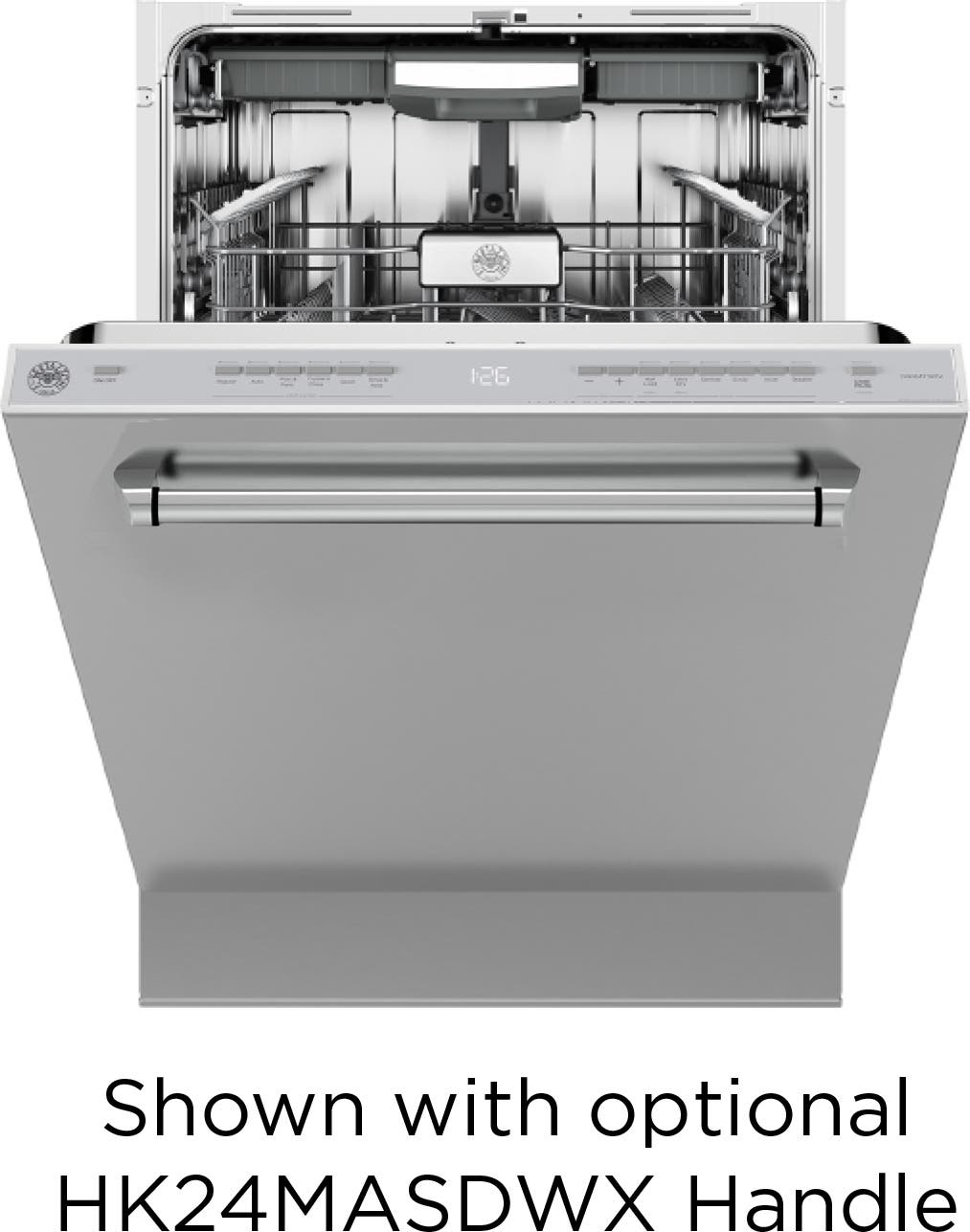 Bertazzoni DW24T3IXV Stainless Steel, Handle Purchase Required
