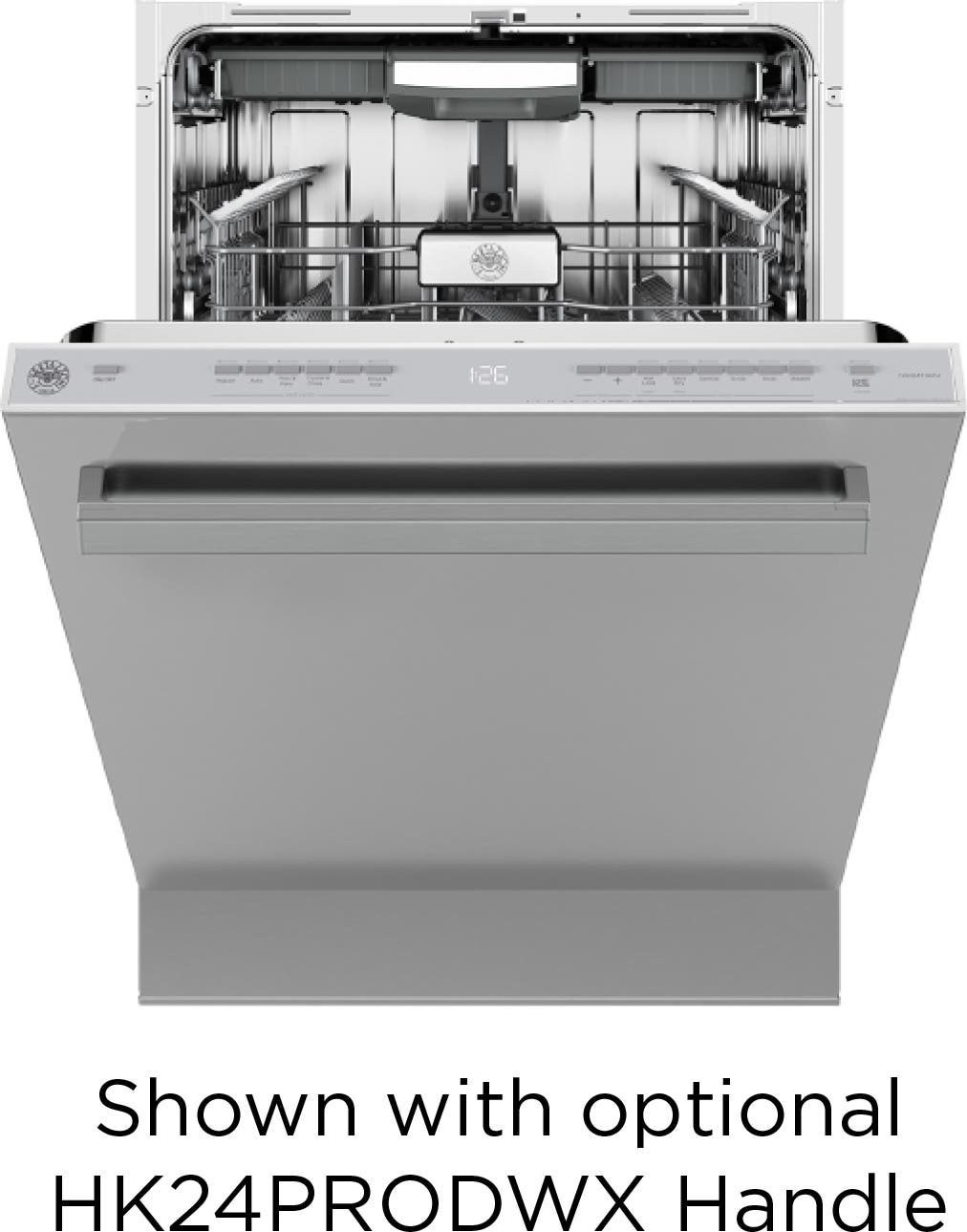Bertazzoni DW24T3IXV Stainless Steel, Handle Purchase Required