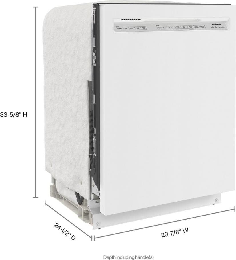 KitchenAid KDFE204KWH White