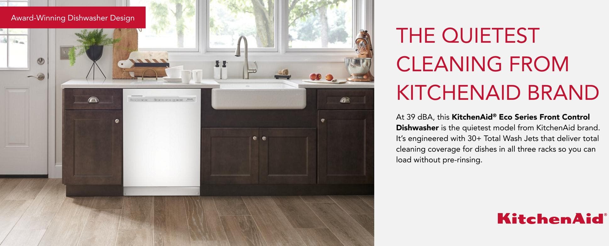 KitchenAid KDFE204KWH White