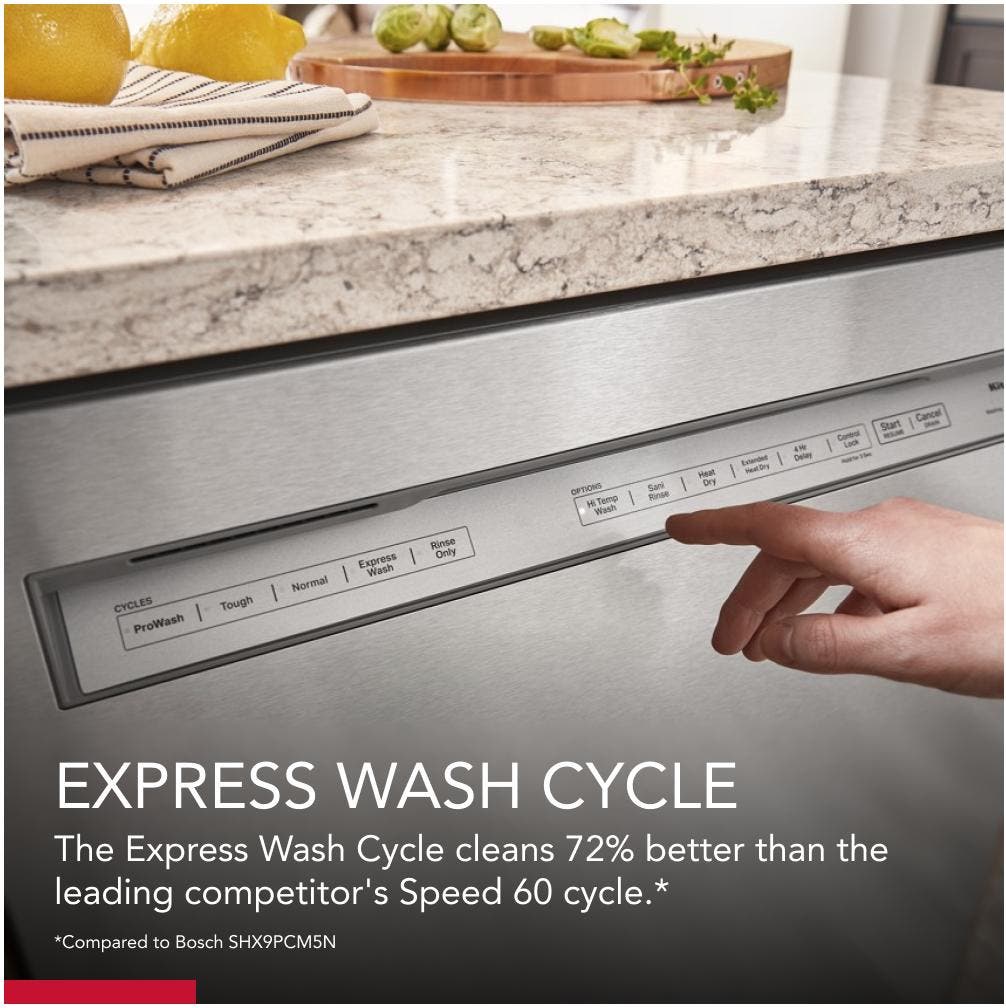 KitchenAid KDFM404KPS PrintShield™ Stainless Steel