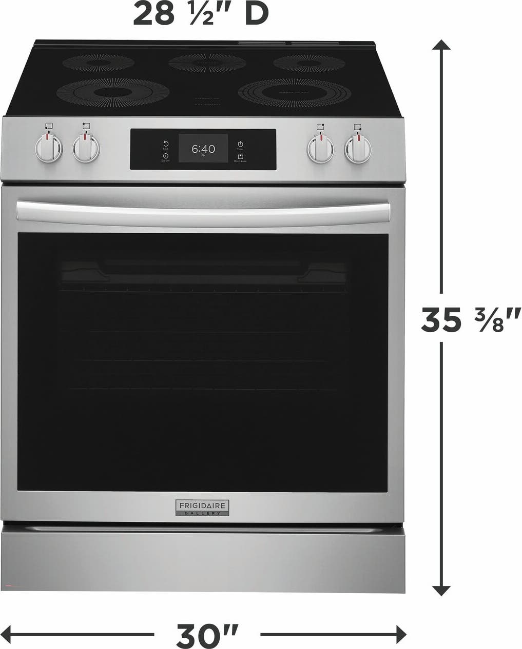 Frigidaire GCFE3070BF Stainless Steel