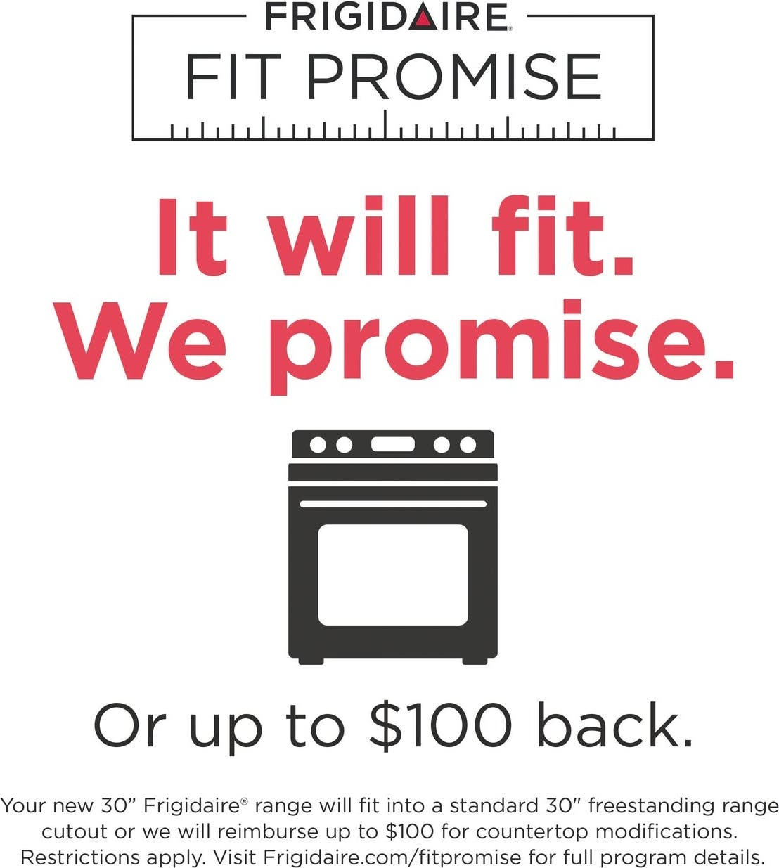 Frigidaire GCFE3070BF Stainless Steel