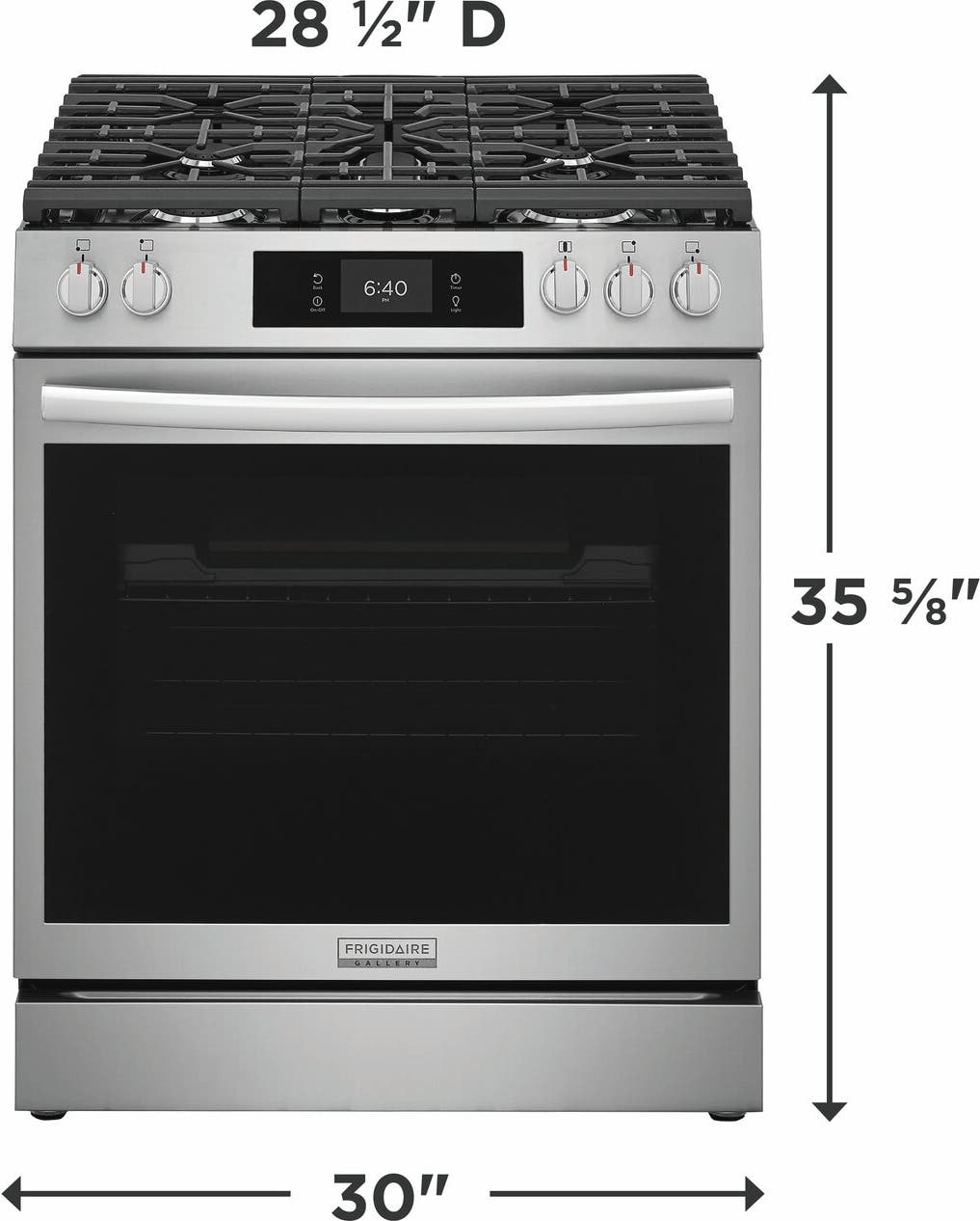 Frigidaire GCFG3070BF Stainless Steel