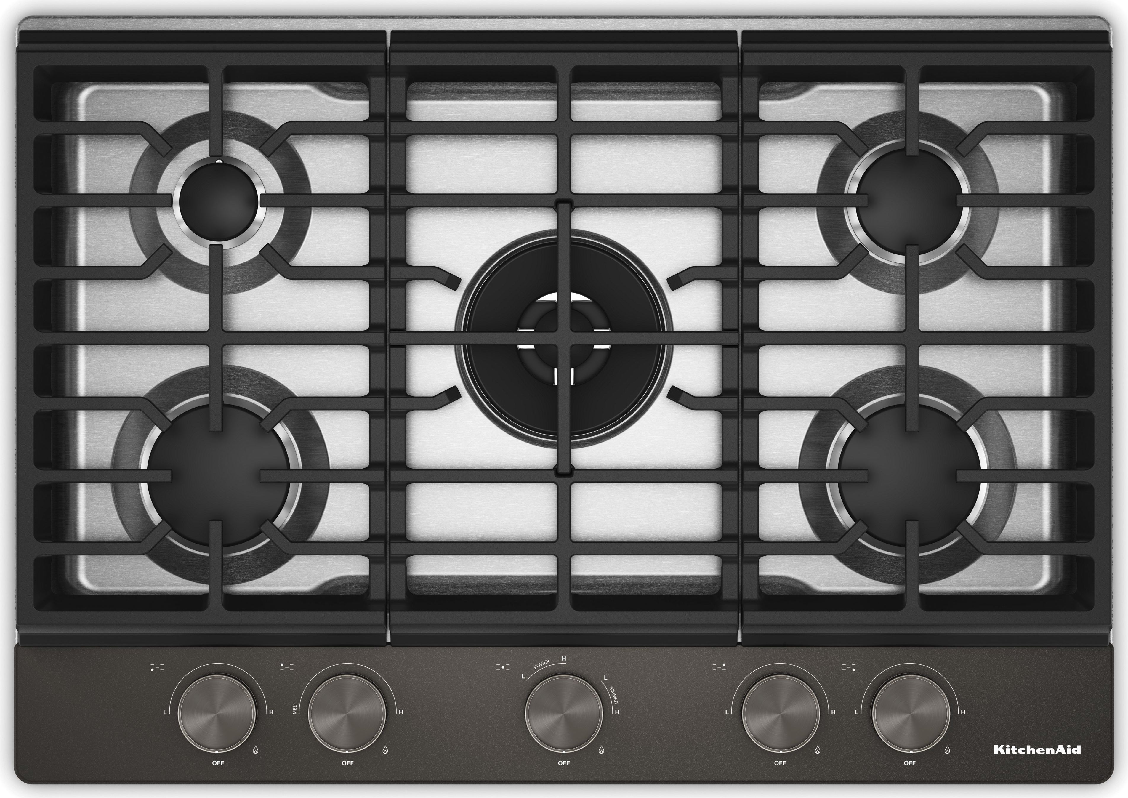 KitchenAid KCGK530SBE KitchenAid 30 in. Gas Cooktop | Plesser's