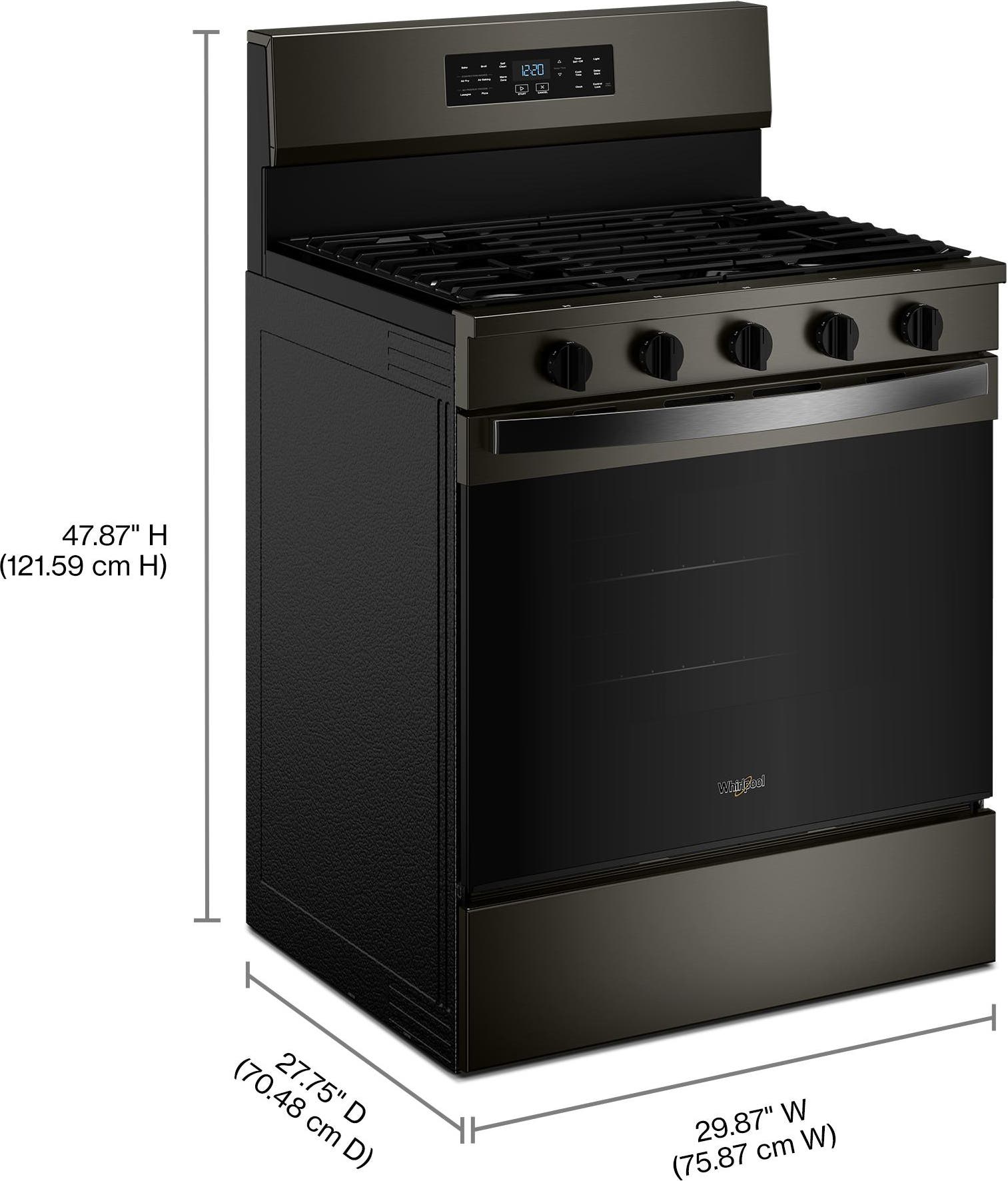 Whirlpool WFGS5730SV Black Stainless
