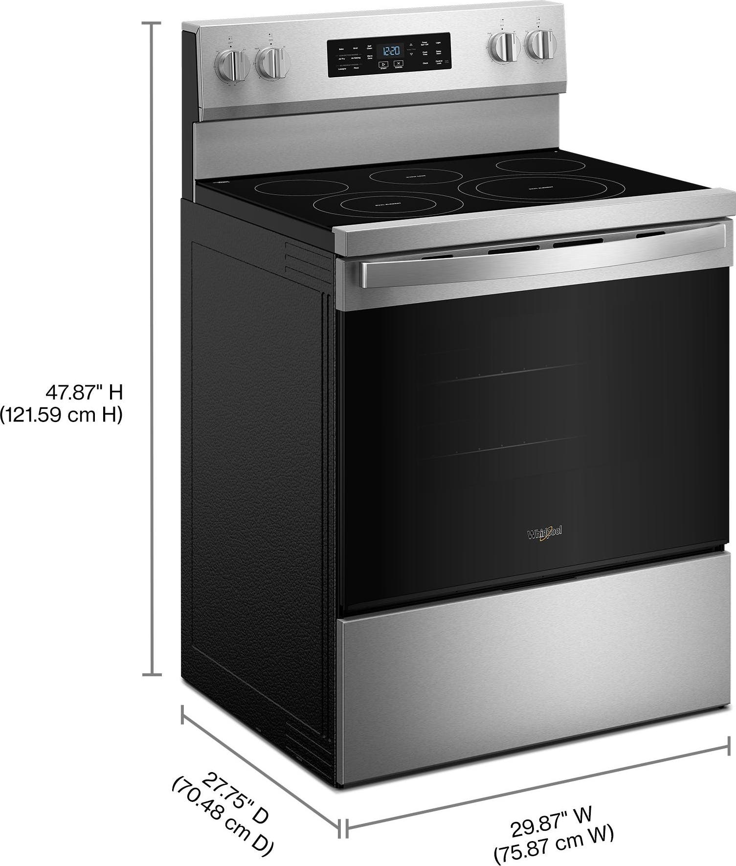 Whirlpool WFES5730SZ Fingerprint Resistant Stainless Steel