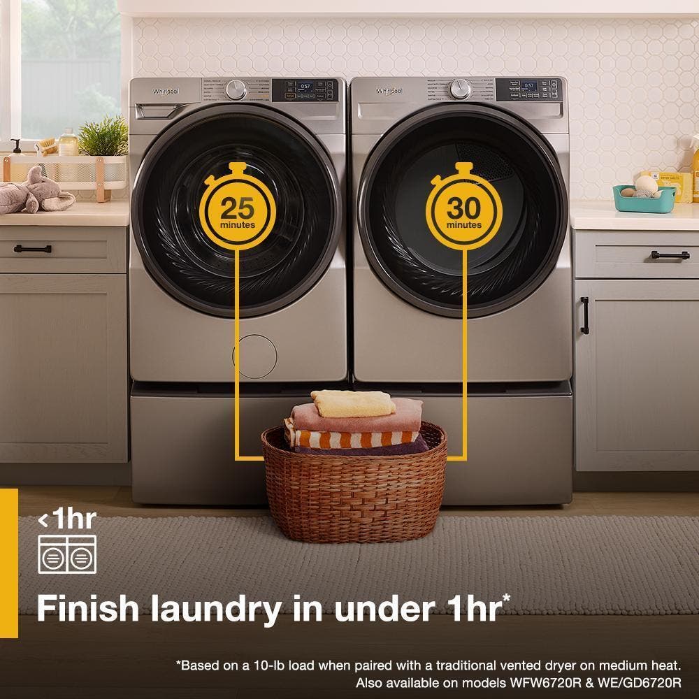 Whirlpool WED5720RU Volcano Black