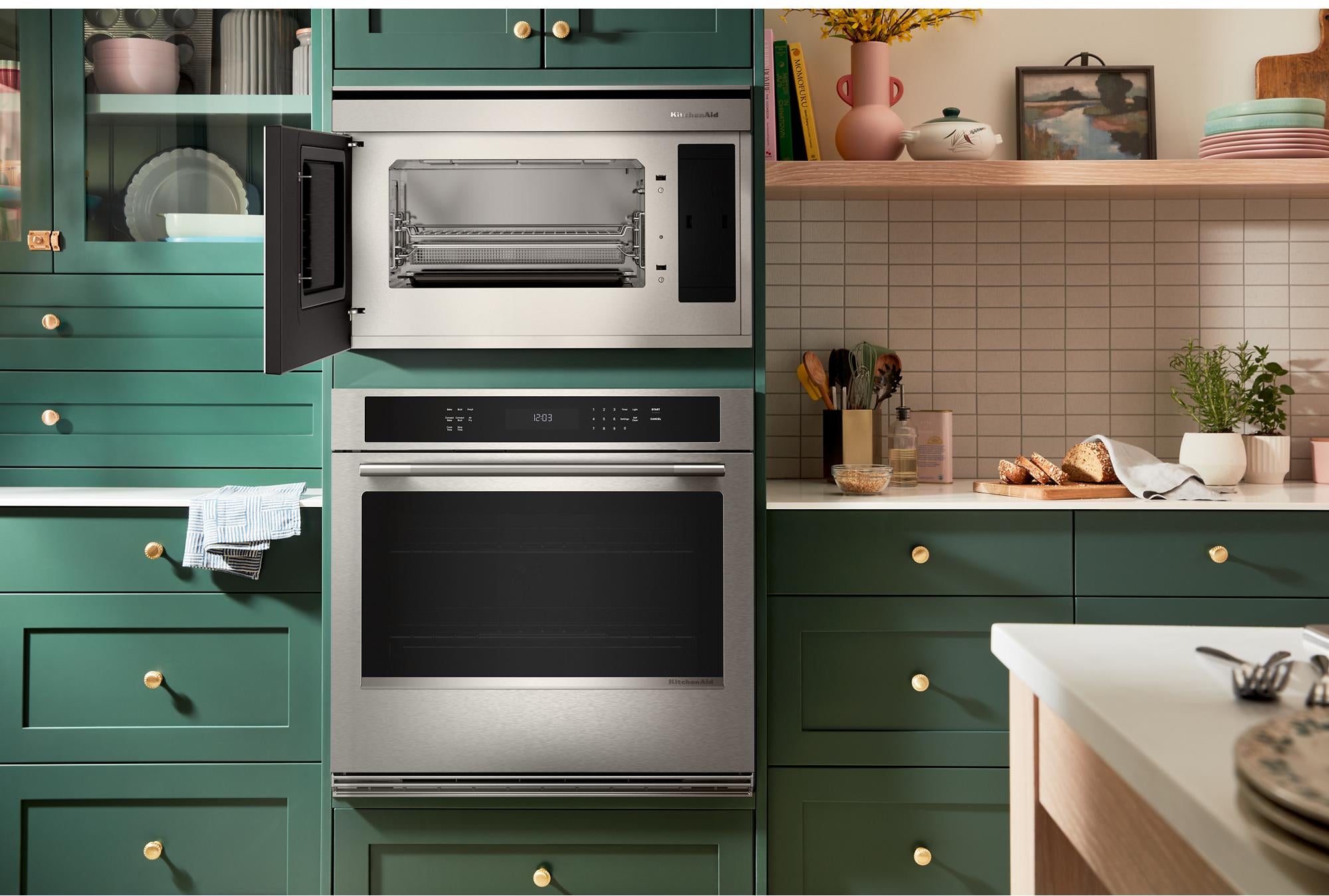 KitchenAid KMBT730SPS 30 Inch Built-In More-in-One Convection
