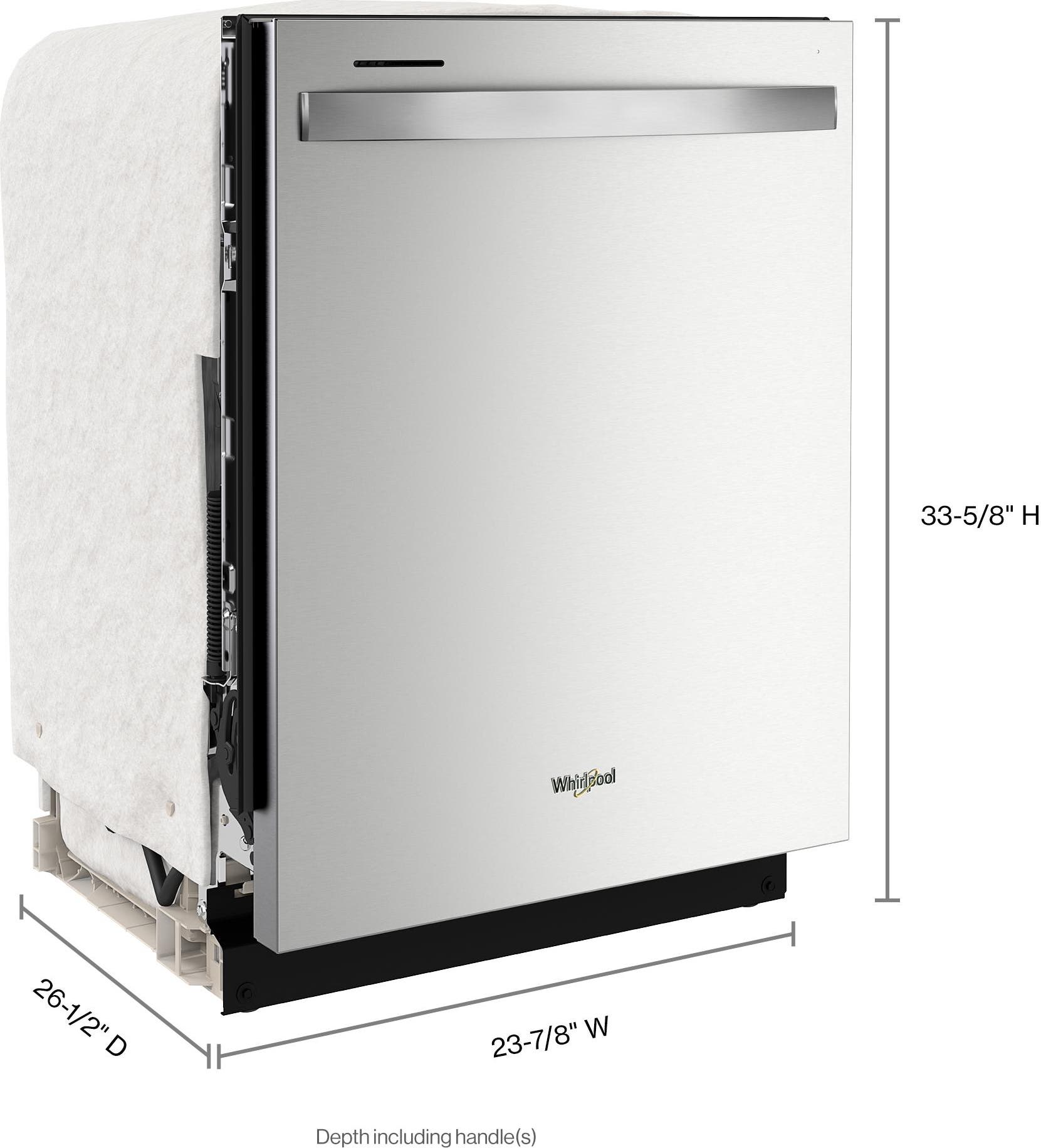 Whirlpool WDT745SASZ Stainless Steel