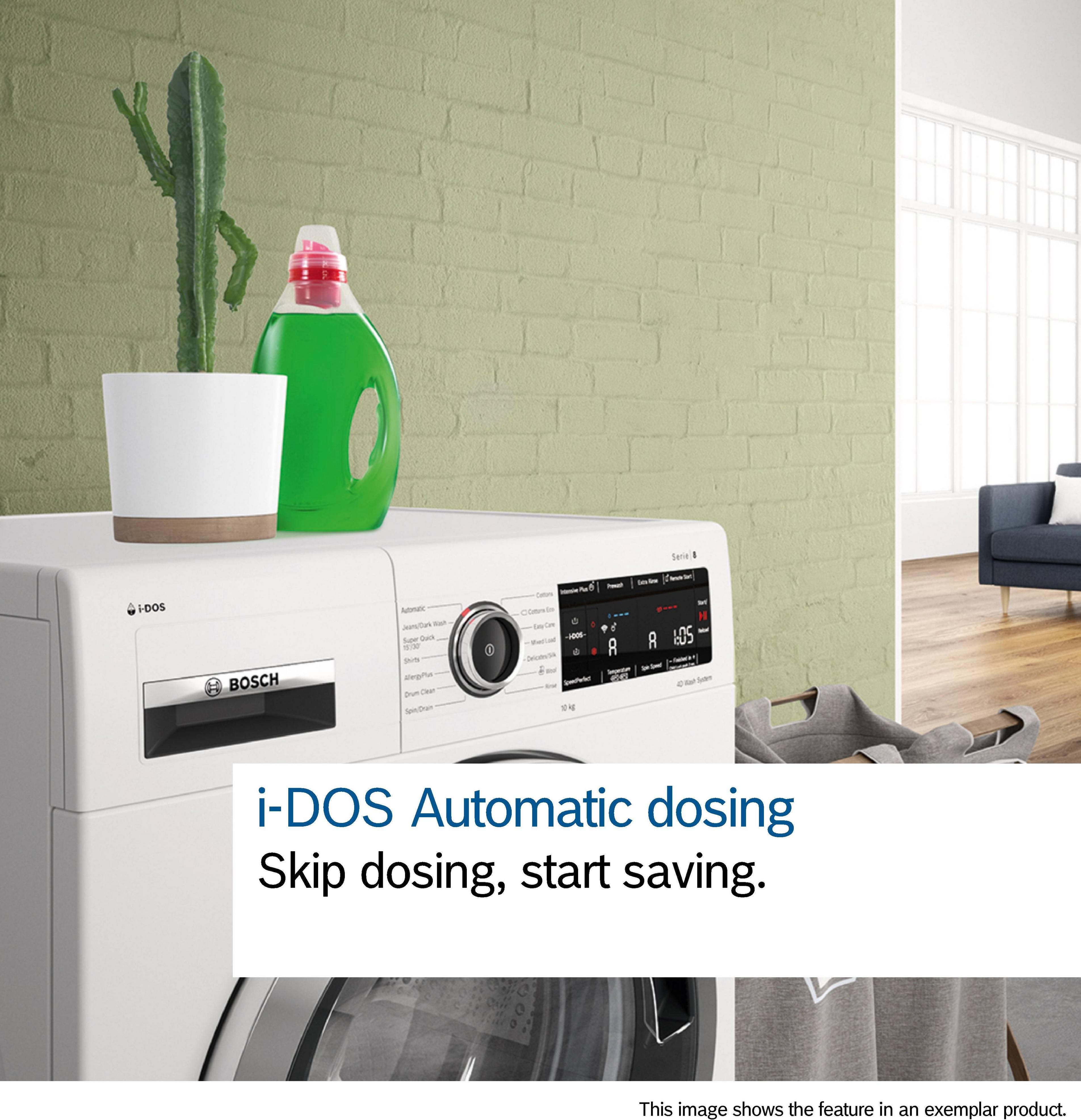 Bosch WGB246AXUC Pearl Steel