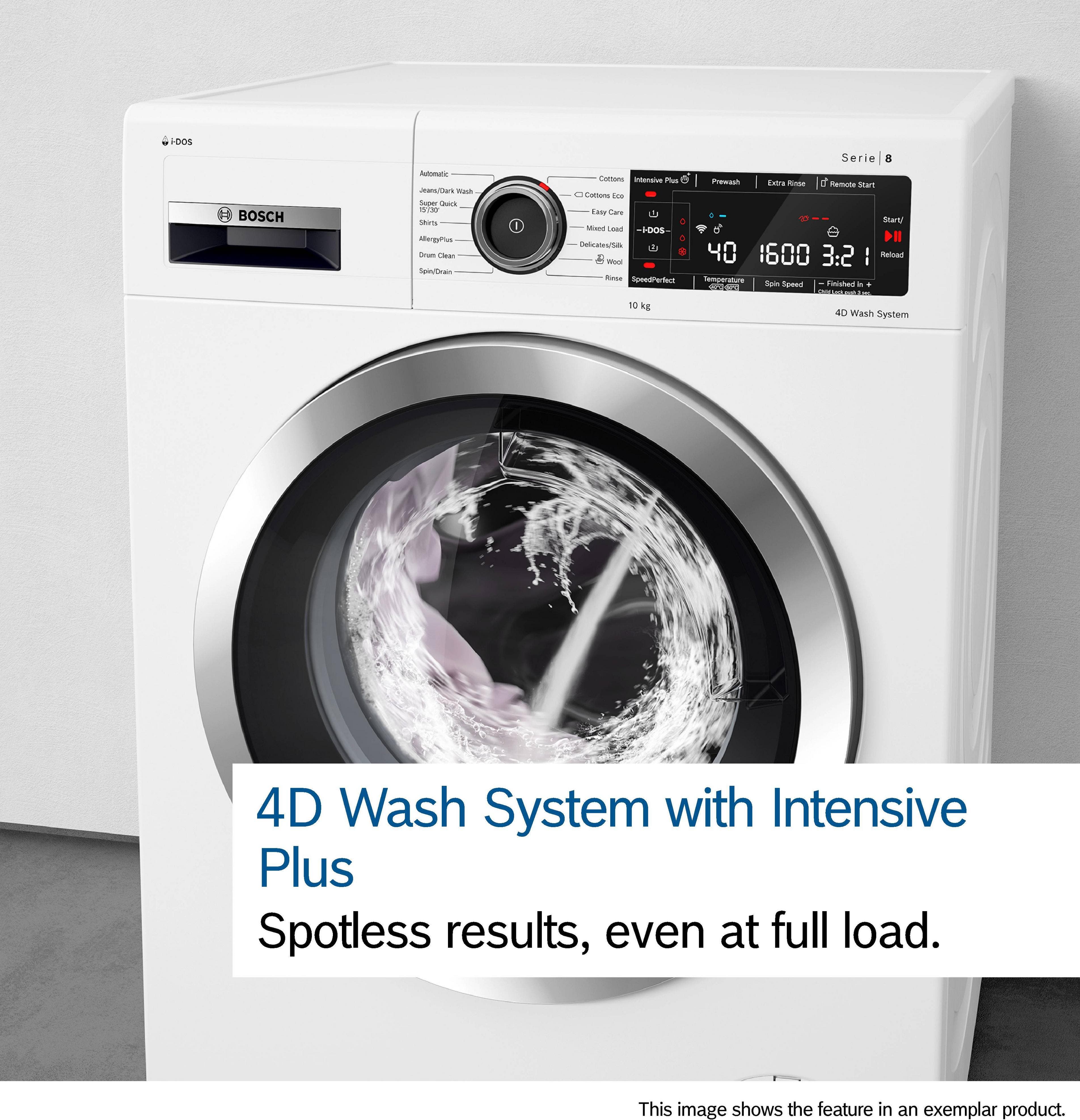 Bosch WGB246AXUC Pearl Steel