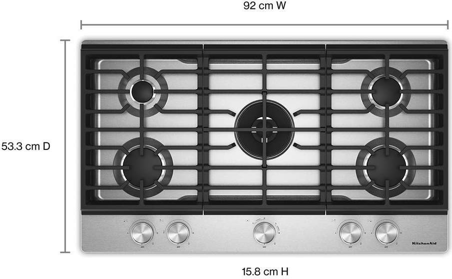KitchenAid KCGK736SSS Stainless Steel