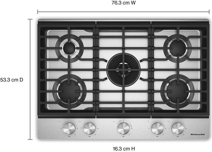 KitchenAid KCGK730SSS Stainless Steel