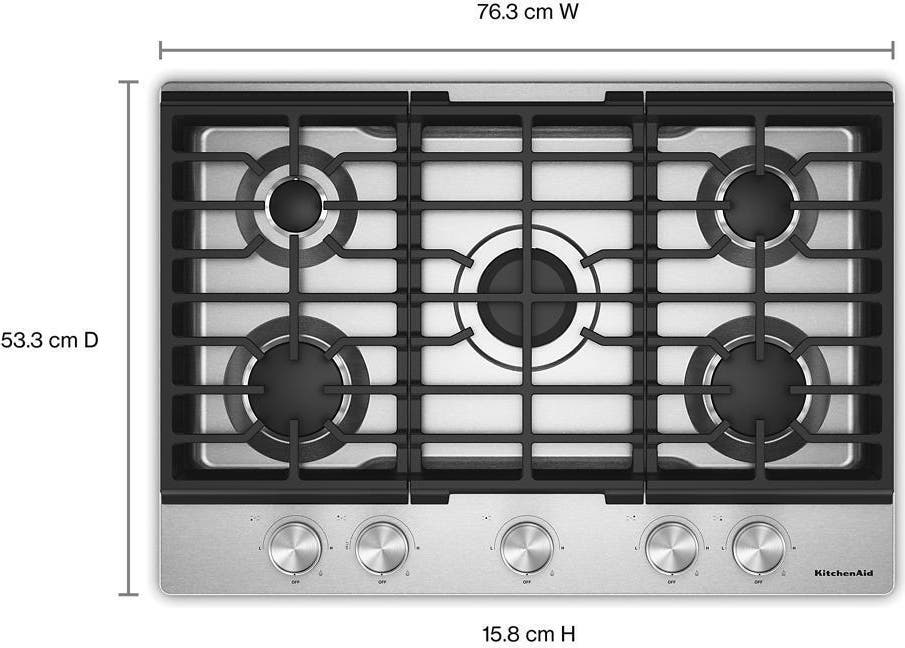 KitchenAid KCGK330SSS Stainless Steel