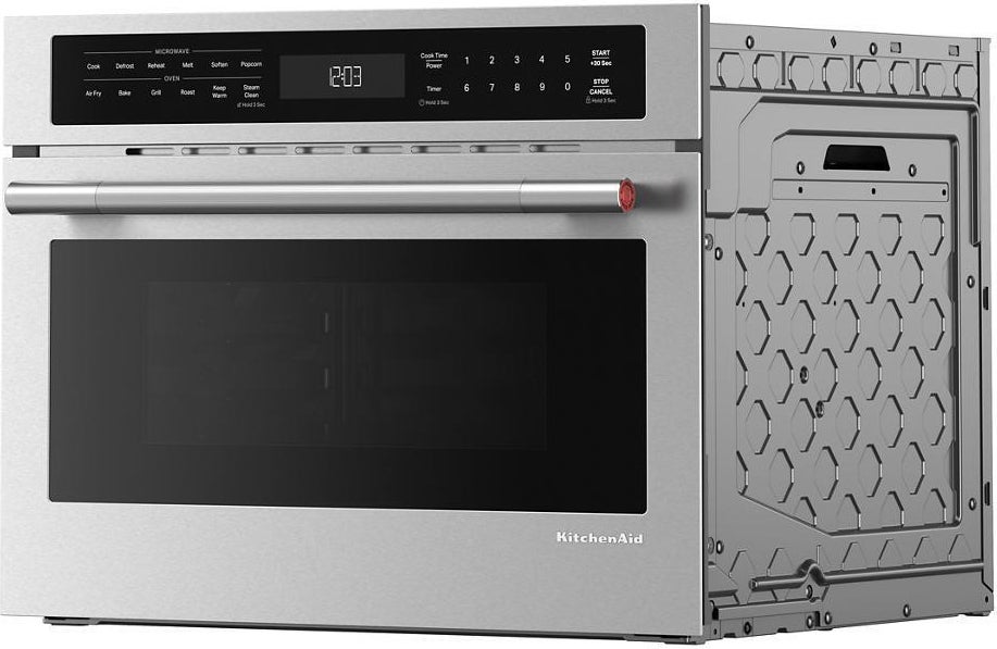 KitchenAid KMBS724SPS 24 Inch Built-In More-In-One Convection