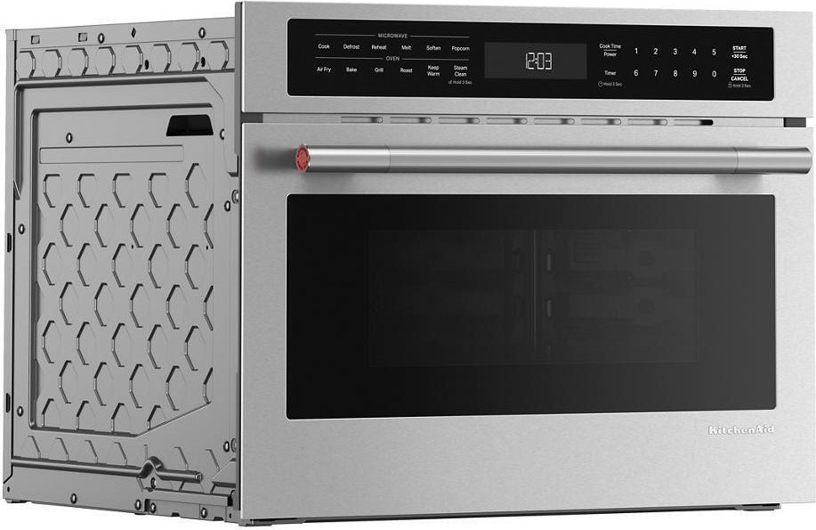 KitchenAid KMBS724SPS 24 Inch Built-In More-In-One Convection