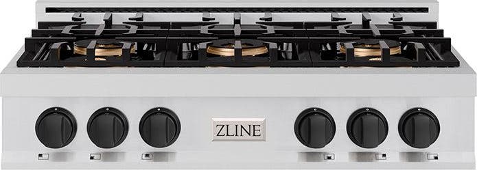 Stainless Steel And Matte Black Accents