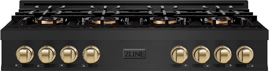Black Stainless Steel And Champagne Bronze Accents