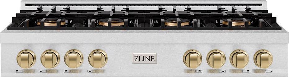 Satin Stainless Steel And Champagne Bronze Accents