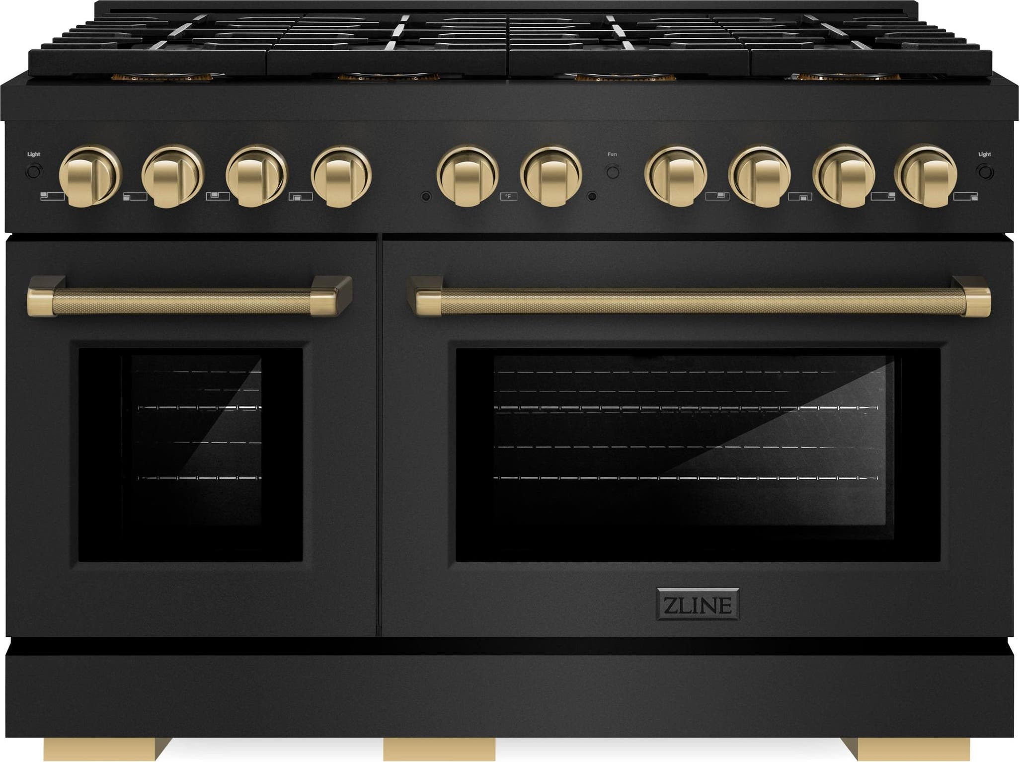 Black Stainless Steel With Champagne Bronze Helix Handles And Accents