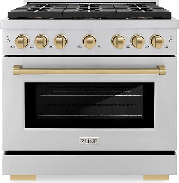 Stainless Steel And Champagne Bronze Accents