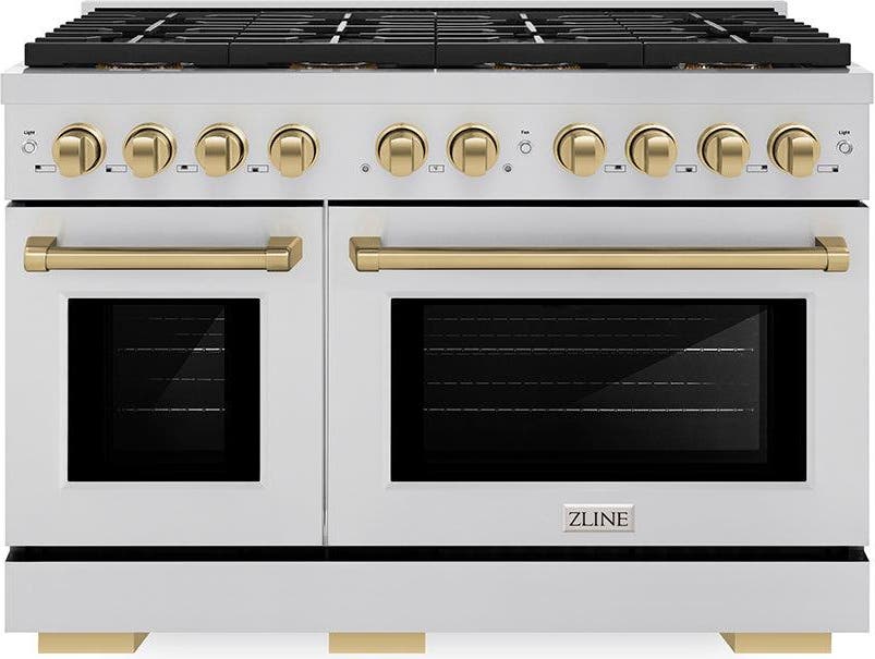 Stainless Steel And Champagne Bronze Accents