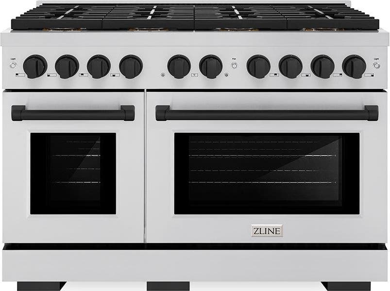 Stainless Steel And Matte Black Accents