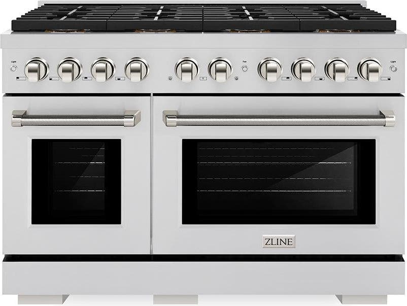 Stainless Steel With Polished Nickel Helix Handles And Accents