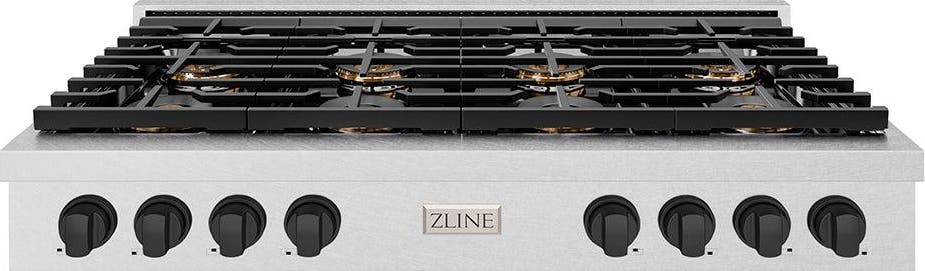 Satin Stainless Steel And Matte Black Accents