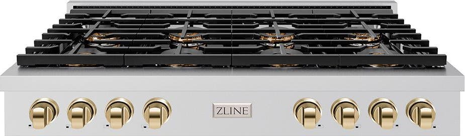 Stainless Steel And Polished Gold Accents