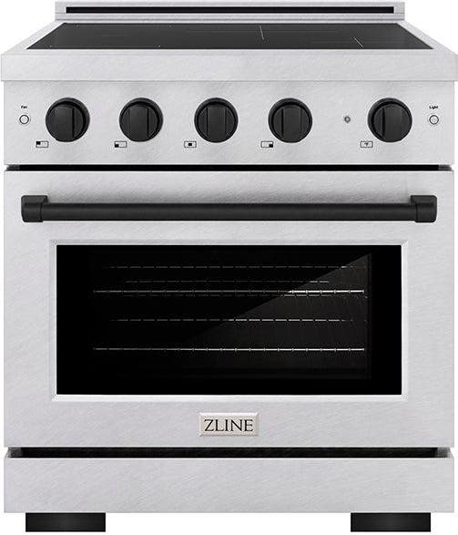 Satin Stainless Steel With Matte Black Accents