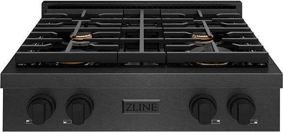 Zline SRTBSBR30 Black Satin Stainless Steel