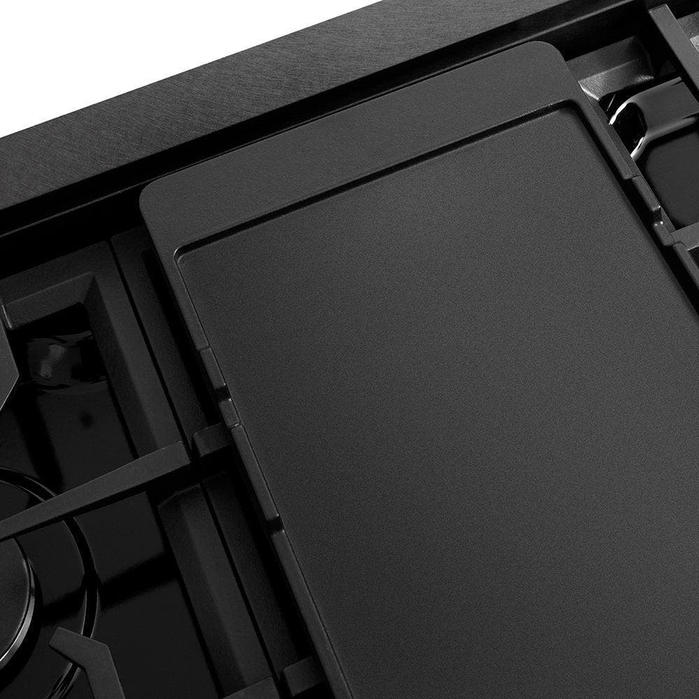 Zline SRTBS48 Black Satin Stainless Steel