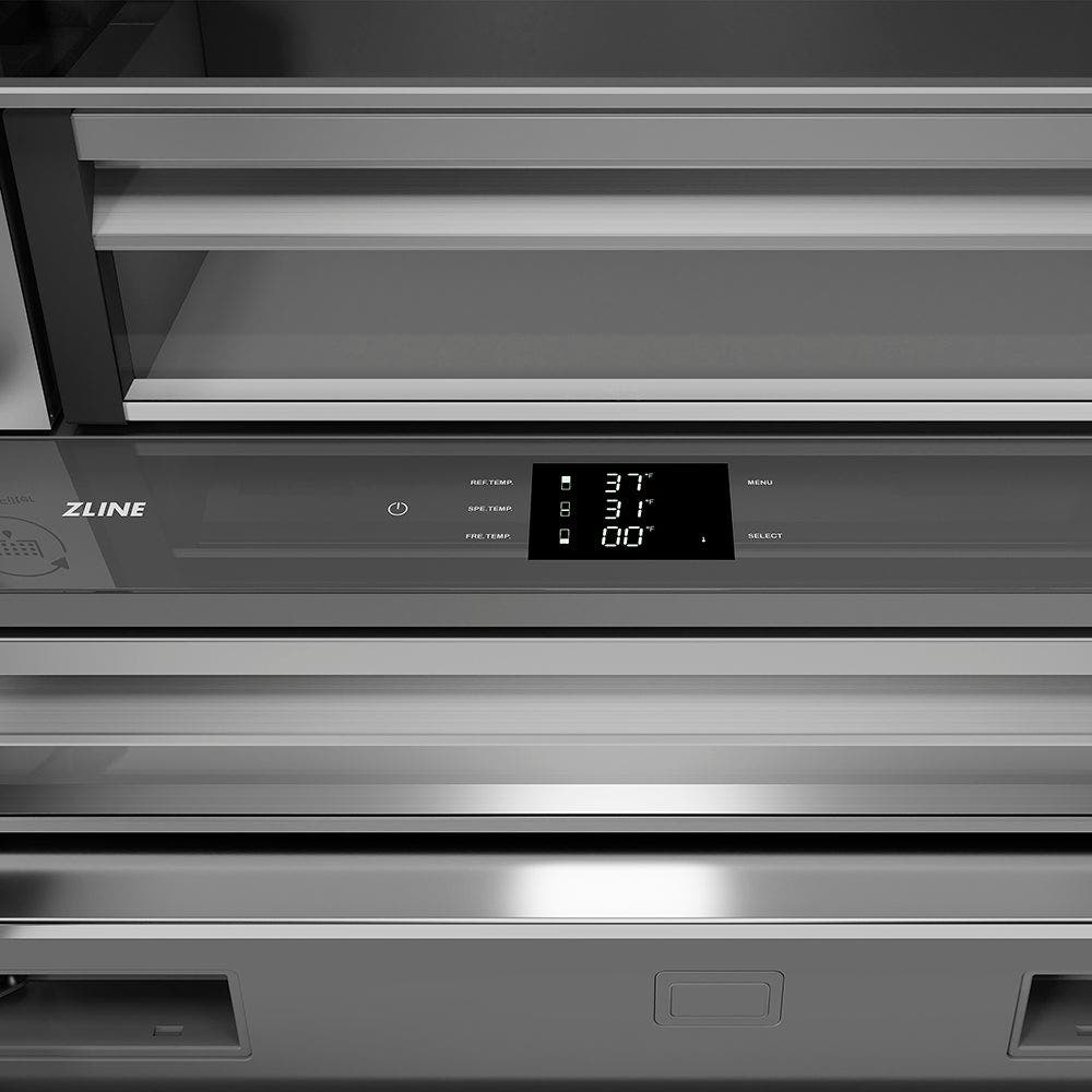 Zline SRBIVZ30436KG Stainless Steel With Stainless Steel Interior And ...