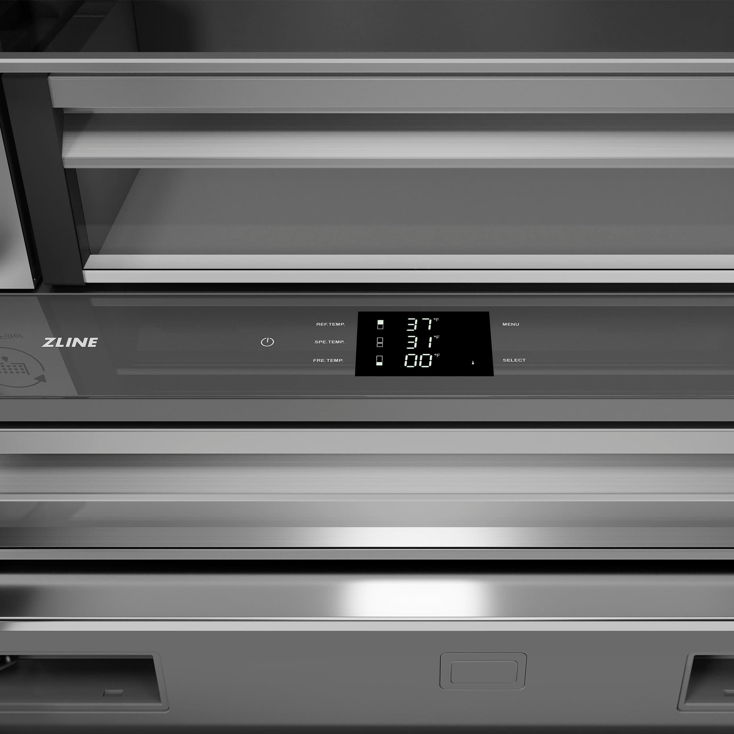 Zline SRBIVZ30436G Stainless Steel With Stainless Steel Interior And ...