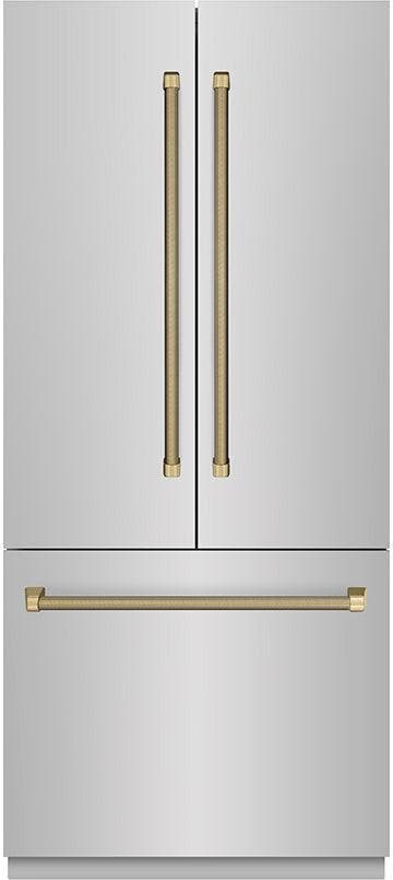 Zline GRBIVZ30436KCB Stainless Steel With Graphite Gray Interior And Ch...