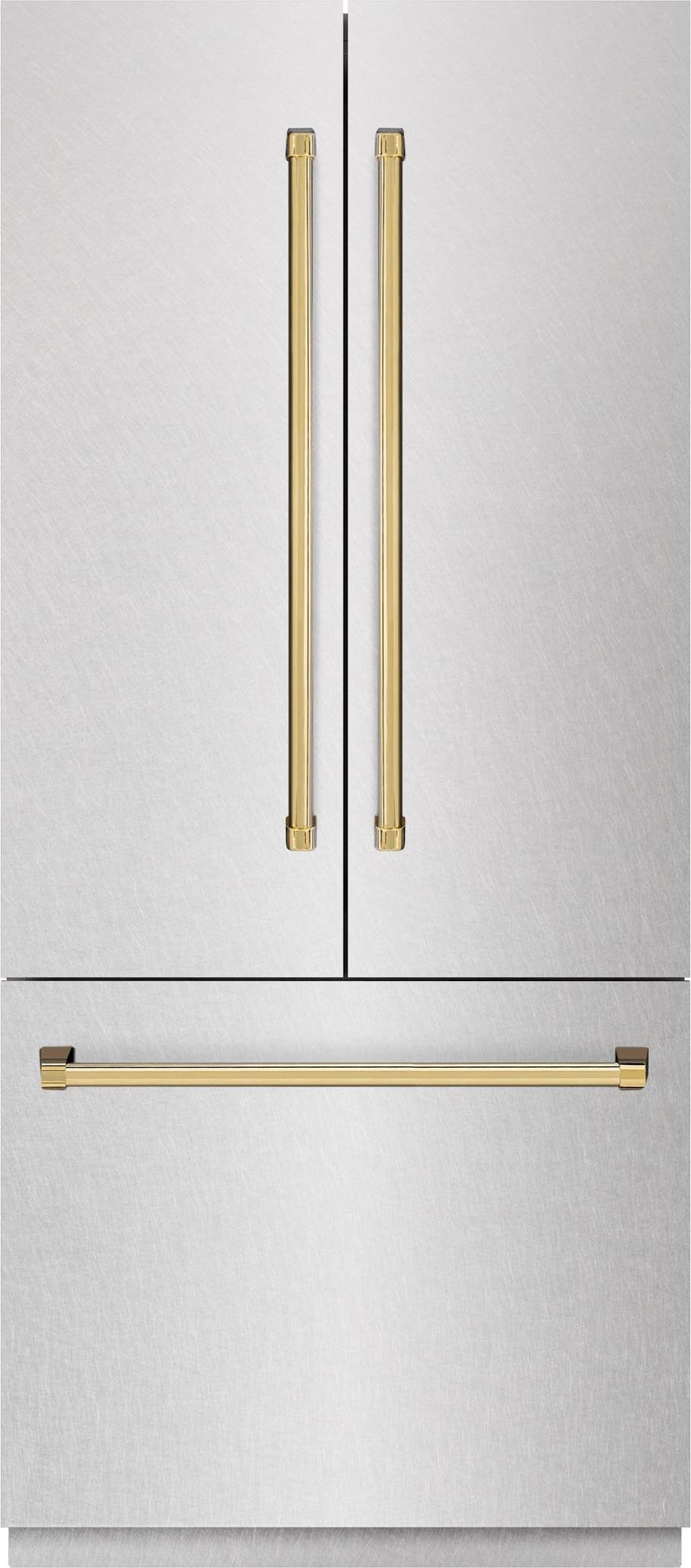Zline SRBIVZSN36G Satin Stainless Steel With Stainless Steel Interio...