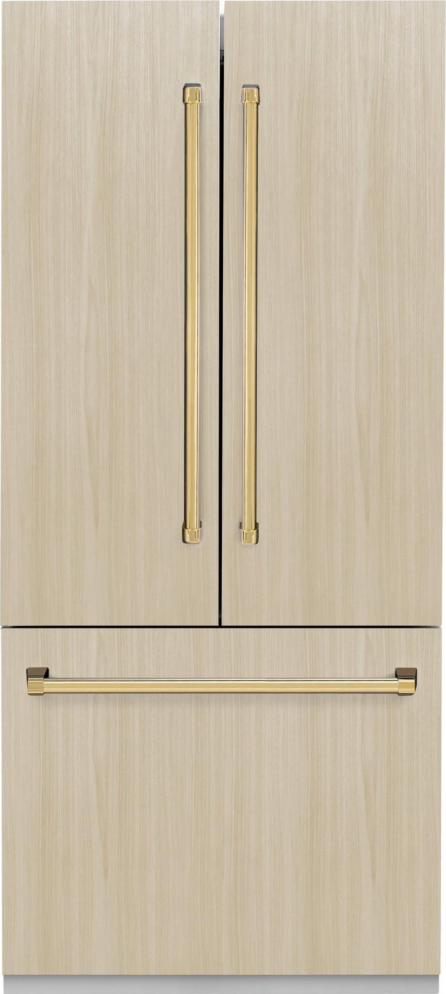 Zline SRBIVZ36G Panel Ready With Stainless Steel Interior And Poli...