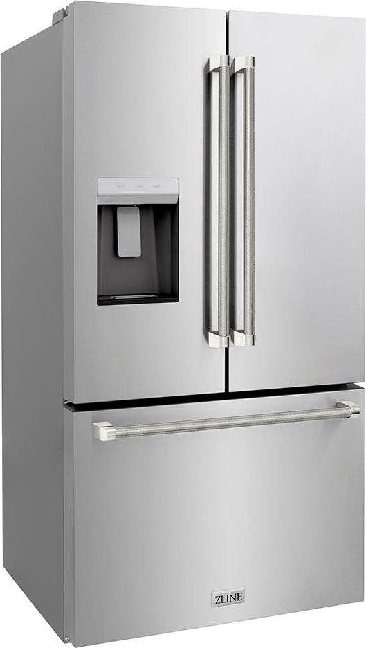 Zline RSMZW36KPN Fingerprint Resistant Stainless Steel And Polished...